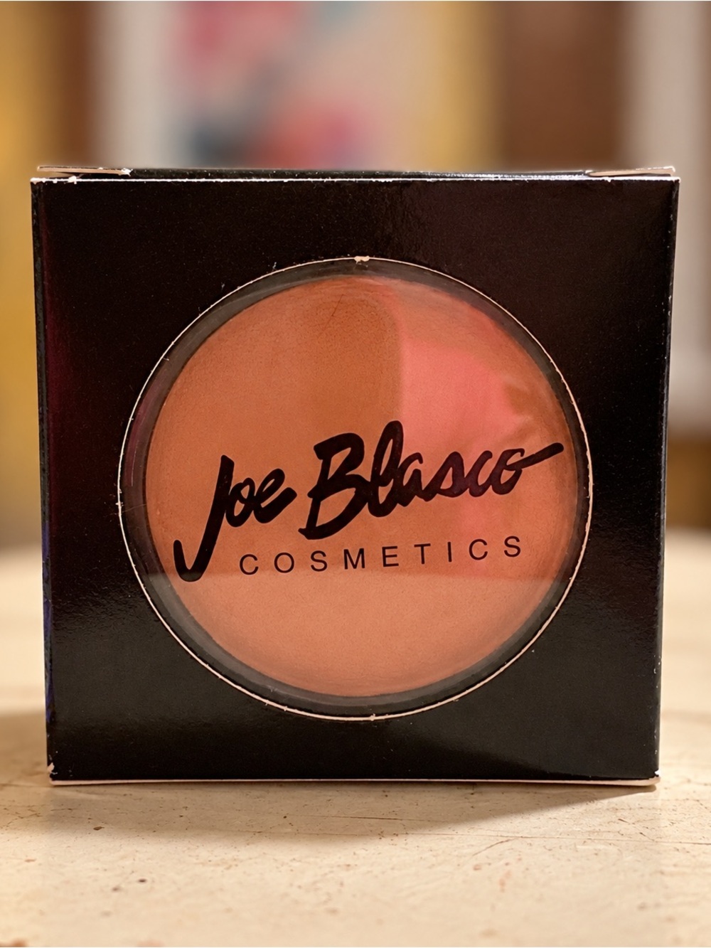 Joe Blasco Dry Blush Camber Mauve Professional Makeup Peach Mauve 2.5g - Picture 3 of 3